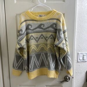 Yellow sweater